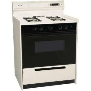 Summit SNM2307CDK 30 Freestanding Deluxe Gas Range in Bisque with 