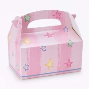  Pastel Stars Empty Favor Boxes (4 count): Kitchen & Dining