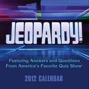 Jeopardy 2012 Boxed Calendar