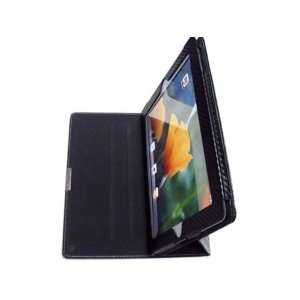 Black Diamond Pattern Leather Stand Case Cover for iPad 3(The New iPad 