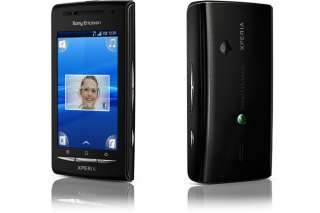 NEW Sony Ericsson XPERIA X8 BLACK Unlocked GSM Quad Band CELL PHONE 