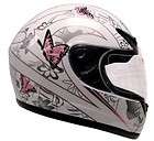 HCI DOT Full Face Helmet Motorcycle Biker Pink Blade XL