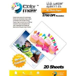  RC Glossy Photo Paper (260g/m) 20 sheets (8.5x11): Office 