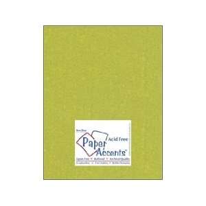  Paper Accents Cardstock 8.5x11 Silk Luscious Lime 25 Pack 