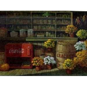 Jim Harrison   Country Store In Fall Signed Open Edition:  