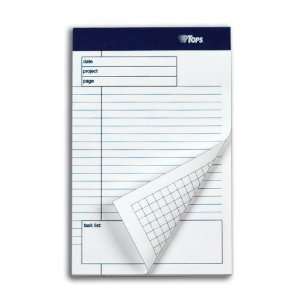  TOPS Docket Gold Project Planning Pad, 8 x 5 Inch, Task 