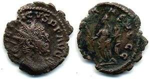 Official issue antoninianus, Tetricus (270 273AD), Gaul  