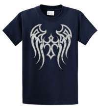 CELTIC CROSS WITH WINGS TATTOO T SHIRT DESIGN SHIRT  