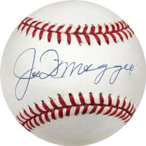  Signed Joe DiMaggio Ball   Gene Budig American League 