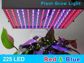   225 LED Grow Light Panel Hydroponic Plant Lamp Blue Red USA  