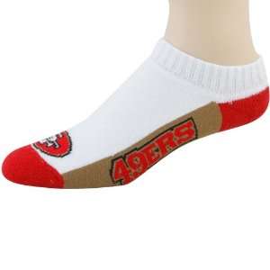  : San Francisco 49ers Ladies Tri Color Ankle Socks: Sports & Outdoors