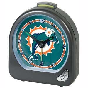 Wincraft Miami Dolphins Travel Alarm Clock:  Sports 