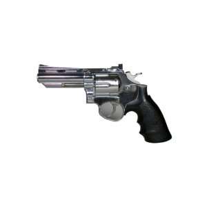 Airsoft Gas Powered Revolver 4 inch Silver?  Sports 