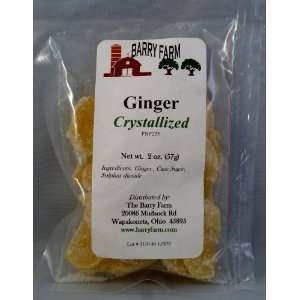 Ginger, Crystallized, 2 oz.  Grocery & Gourmet Food