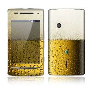  Sony Ericsson Xperia X8 Decal Skin Sticker   I Love Beer 