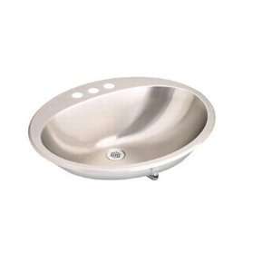   Basin Top Mount Lavatory Sink with 6 Depth No