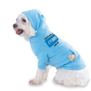   CYBORG LIKE ME Hooded (Hoody) T Shirt with pocket for your Dog or Cat