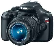 Canon EOS Rebel T3 Digital SLR Camera 18 55mm Lens+ 2 Year Extended 