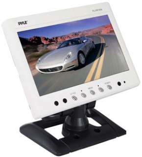   Inch Widescreen TFT Headrest Monitor in White