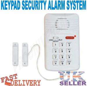 KEYPAD ALARM SECURITY SYSTEM DOOR SHED GARAGE CARAVAN  