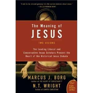   of Jesus Two Visions (Plus) [Paperback] Marcus J. Borg Books