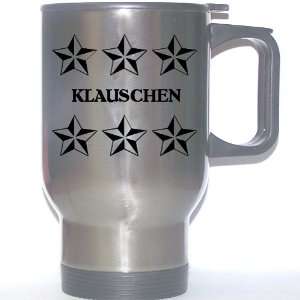   Gift   KLAUSCHEN Stainless Steel Mug (black design) 