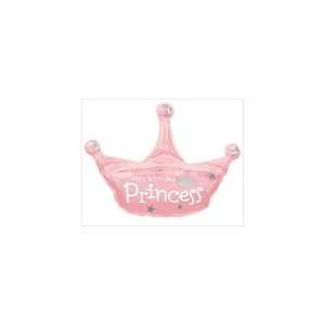 Princess Crown Jumbo 34 Foil Balloon : Toys & Games : 