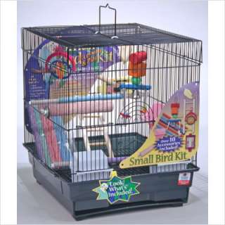 Blue Ribbon Pet Complete 17.5 Bird Cage Kit for Small Bird 1416 1 SSK 