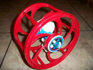 OLD SMURFS ROLLING WHEEL TOY (LOOK)***  