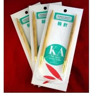  KA Classic Bamboo Circular Knitting Needles 24 in US 11 Arts 