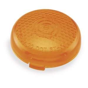    Replacement Circle Honeycomb L.E.D. Bullet Lens Amber Electronics