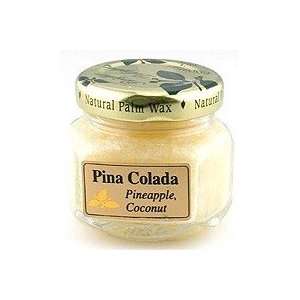  Aloha Bay Palm Wax Candles   Pina Colada (White)   Scented 