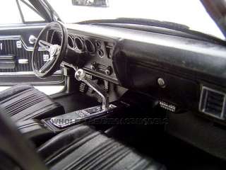 1970 CHEVROLET EL CAMINO SS BLACK 1:18 DIECAST MODEL CAR BY WELLY 