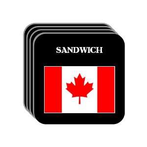  Canada   SANDWICH Set of 4 Mini Mousepad Coasters 