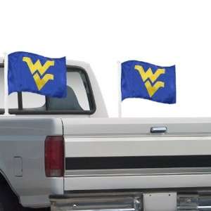   Mountaineers Navy Blue 2 Pack Team Logo Truck Flags: Sports & Outdoors
