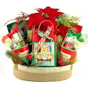 Hearthside Gourmet Christmas Holiday Gift Basket  Grocery 