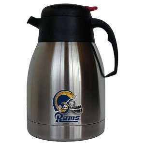 St Louis Rams NFL Coffee Carafe:  Kitchen & Dining