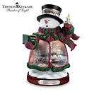 Thomas Kinkade Santas Holiday Best Figurine  