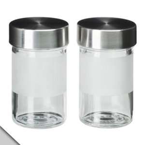   IKEA   DROPPAR Spice Jar, Frosted glass, Stainless steel Kitchen