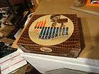 Vintage Emenee Roll Harmonica + 3 Rolls in Original Box RARE. Looks 