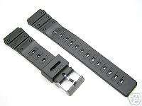 20mm Resin Rubber Watch Band Strap Fits Casio Timex  