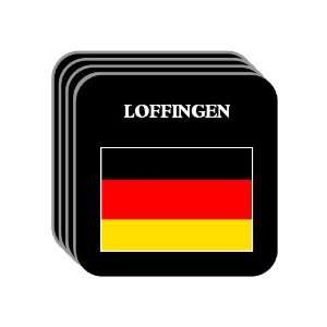  Germany   LOFFINGEN Set of 4 Mini Mousepad Coasters 