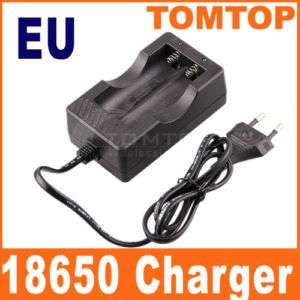 Battery 18650 Travel Charger Wired AC Digital Li Ion EU  