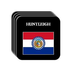  US State Flag   HUNTLEIGH, Missouri (MO) Set of 4 Mini 