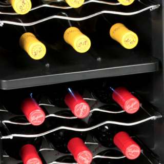   18 BOTTLE DUAL ZONE THERMOELECTRIC WINE COOLER TWR181ES KF  