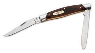Buck 2 Blade Muskrat Wood Grain Pocket Knife 372BRW  