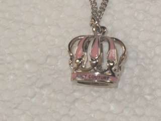 new in pretty pink gift box juicy couture girl s silver pink crown 