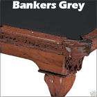 Mali 8 Bankers Gray Mali Pool Table Cloth Felt