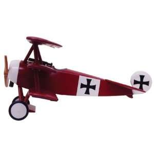  1/63 Die Cast Fokker DR 1, Red Baron: Toys & Games