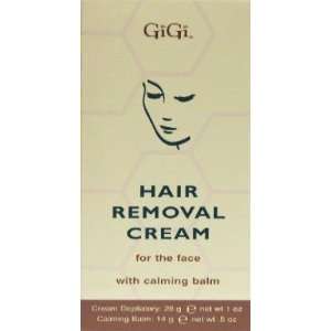  GIGI Hair Removal Cream For Face (3 Pack) with Free Nail 